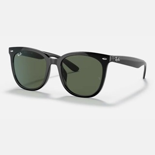 Ray-Ban 經典黑色方框太陽眼鏡 墨綠鏡片 RB4379D 601/71