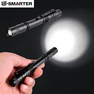 LED筆型手電筒 E-SMARTER 迷你手電筒 隨身手電筒 強光手電筒 手電筒 照明【FF009】99750走走去旅行