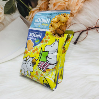 日本 Hokka 北陸 四連 嚕嚕米造型餅乾 綜合風味 牛奶風味/可可風味