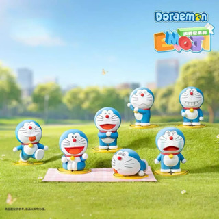 52TOYS 哆啦A夢 表情包系列 emoji 盲盒 公仔 擺件 生日禮物 小叮噹 盲盒公仔