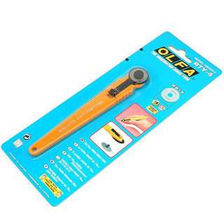 【圓融文具小妹】 日本 OLFA 小型 輪轉式 拼布 割布刀 美工刀 RTY-4 #230