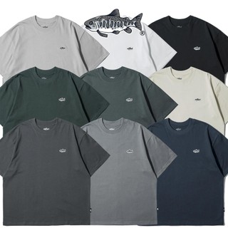 JKS AGILITY RS6-LG LOGO HEAVY TEE 小鮭魚 重磅刺繡 短T (九色) 化學原宿