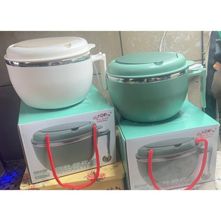 SUNBOW 秦博士304不鏽鋼隔熱餐杯組1150ml附餐具 SW115P午餐便當盒居家/戶外兩用