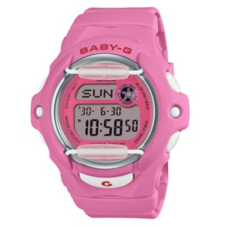 CASIO 卡西歐(BG-169CH-4) BABY-G 甜美櫻桃 夢幻實用 精巧數位電子錶-粉色