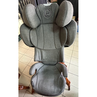 二手德國 Cybex Solution Z i-Fix PLUS安全汽車座椅-灰色