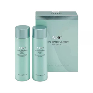 韓國 AHC Vital Waterful 花源保濕套盒 長效 保濕 精華 精華液 精華乳 乳液 化妝水 暗沈 皺紋