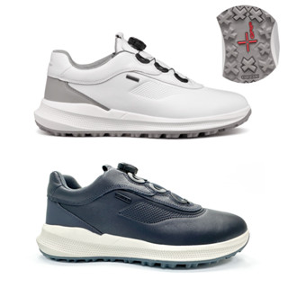 【GEOX】男鞋 休閒鞋 運動鞋 AMPHIBIOX +GRIP BOA鞋帶防水防滑多功能鞋 高爾夫鞋 2色