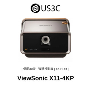 公司貨 優派 ViewSonic X11-4KP 4K HDR 短焦 LED 無線智慧投影機 即時自動對焦 2400流明