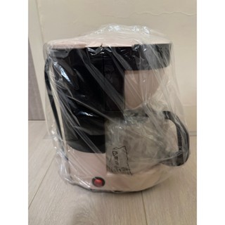 【Toffy】日本設計復古四杯美式咖啡機-馬卡龍粉