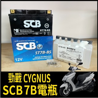 💥免運現貨💥 山葉 勁戰 CYGNUS 電池 電瓶 機車電池 7號 SCB 機車電瓶 7號 機車用電池 STX7B-BS