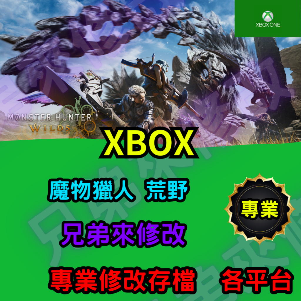 🌈兄弟來修改🌈XBOX  魔物獵人 荒野 存檔替換 外掛 金手指 修改 金錢 MAX
