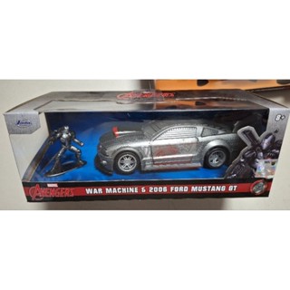 MJCC☆JADA 1:32 合金 模型車 鋼鐵人 戰爭機器 塗裝 福特 FORD MUSTANG GT 野馬 漫威英雄