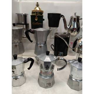 早期摩卡壺咖啡壺*Bialetti 不鏽鋼材質冰熱兩用電動奶泡壺上座配件奶泡壺HG2409 TIAMO奶泡杯專用