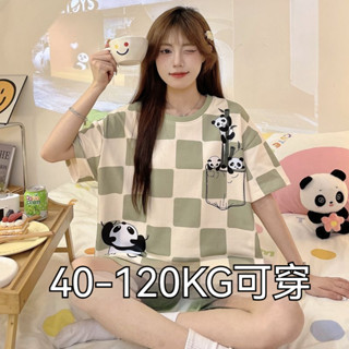 🔥【優品匯】M-5XL 夏季睡衣 睡衣 短袖睡衣 可愛睡衣 卡通睡衣 韓版睡衣 居家服 睡衣女 睡衣套裝 大尺碼睡衣