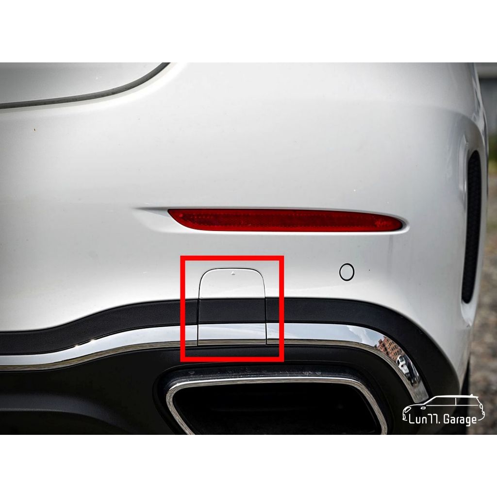 現貨☚ BENZ W206 C43 C300 C200 AMG 後拖車蓋 後保拖車蓋 四門 已烤漆 後下巴 副廠 賓士