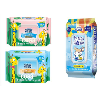 蓓比適/ 寶護 濕紙巾 清爽型潔膚濕巾 (加厚型70枚 / 清爽型80枚)