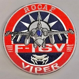 RBF現貨 ROCAF F-16V PATCH 10cm 臂章 ARM-RCF16V