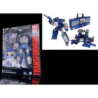 B-7 櫃 ： SOUNDWAVE 音波 聲波 泰坦之戰 無敵戰將 變形金剛 TITANS RETURN 天富