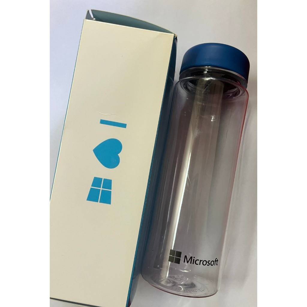 《商標收藏》Microsoft冷水壺/冷水瓶/水壺/隨身瓶/水杯