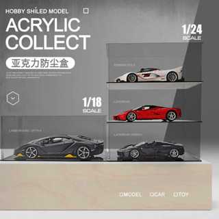 【蝦皮熱賣】模型車展示盒 1:64汽車收納 模型車展示櫃 公仔模型展示 收納盒 獨立單格1:24 1:18 1:32 6