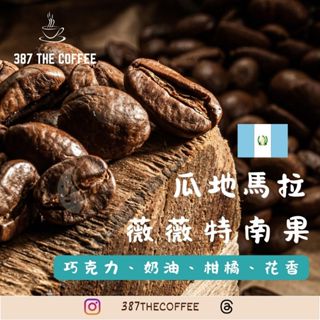 【387 The Coffee】濾掛式咖啡包｜瓜地馬拉｜薇薇特南果 SHB｜水洗 ｜中度烘焙