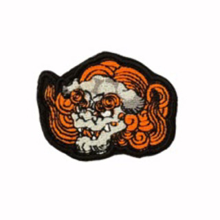 [Ghostink]狛犬刺繡補丁(komainu patch)