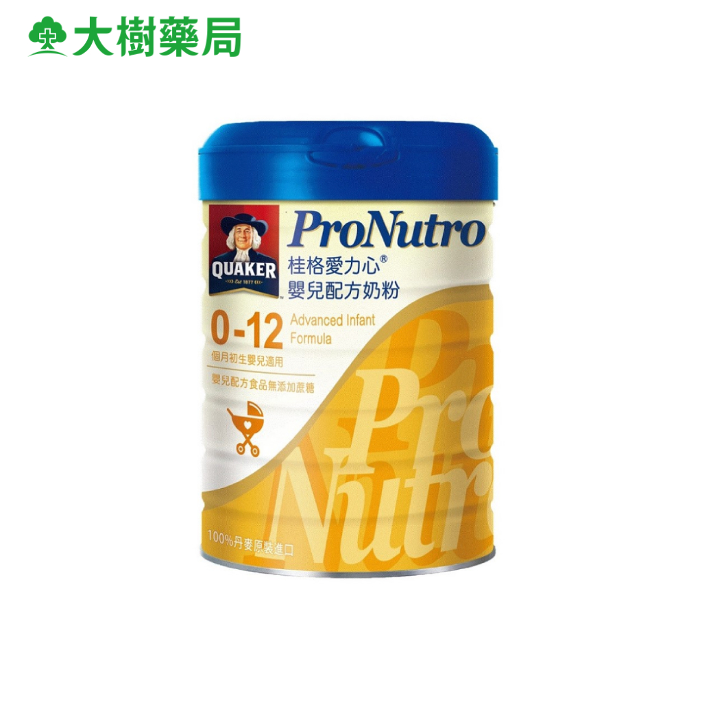 QUAKER 桂格 愛力心1號嬰兒配方 900g/罐 大樹