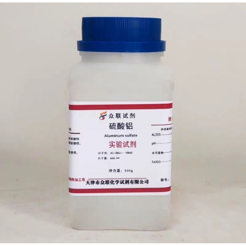 硫酸鋁 Aluminium sulfate 500g 試藥級