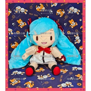 初音未來 miku 蝴蝶緞帶開口笑坐姿娃娃 SEGA 大陸代理正版景品 生日禮物 交換禮物 X0011