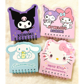 Sanrio/Hello Kitty凱蒂貓/大耳狗/酷洛米/造型小線圈筆記本