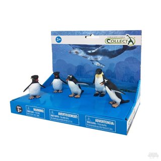 【永曄】collectA 企鵝家族組(5入)~英國高擬真模型-R84061