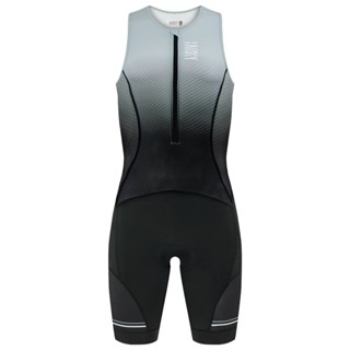 BAISKY百士奇自行車男款無袖連身三鐵衣 The Triathlete 灰