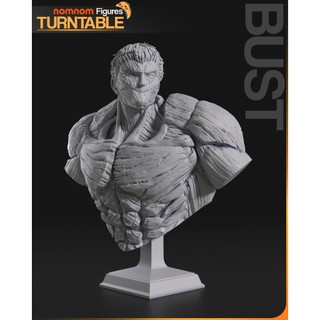 Tazo工坊代印[NOM] 鎧甲巨人胸像-進擊的巨人Armored Titan BUST 3D列印模型