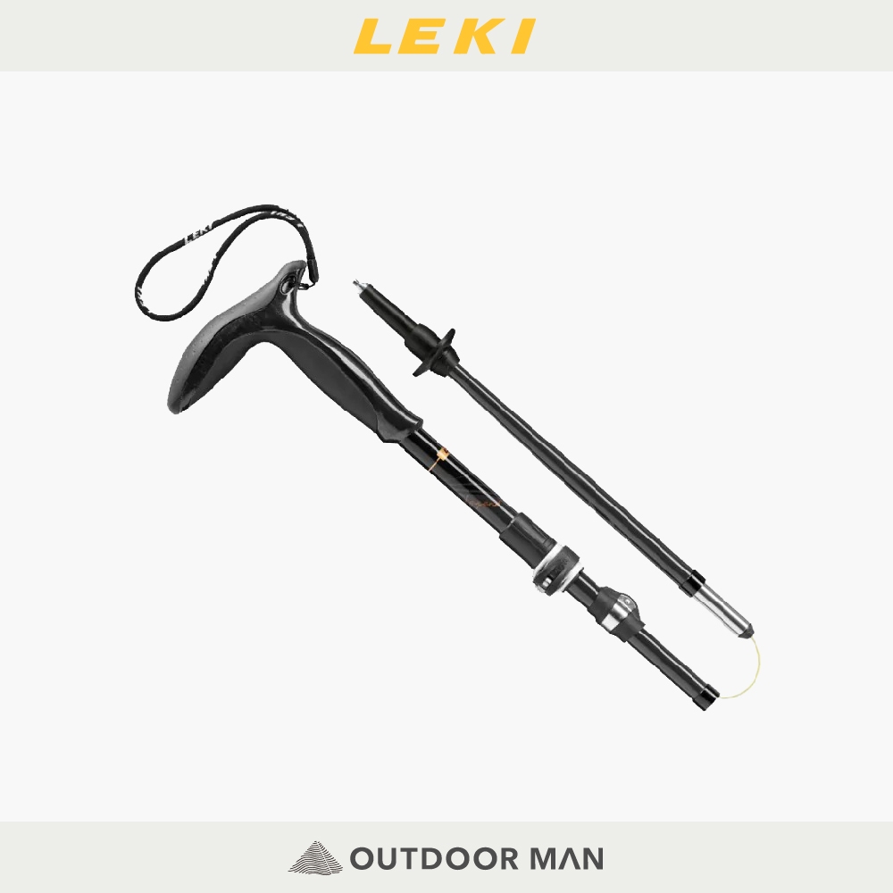 [Leki] Legend Series Micro 碳纖維橡膠T字握把摺疊登山杖 (65320871)