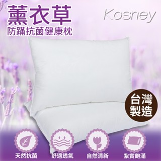 臺灣製 現貨 V SIX 薇瑟思【 薰衣草防蟎健康枕 】45 × 75 cm | 枕頭 完美支撐 柔軟 舒眠 防蟎