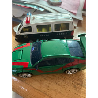 機器戰士TOBOT綠色汽車造型玩具