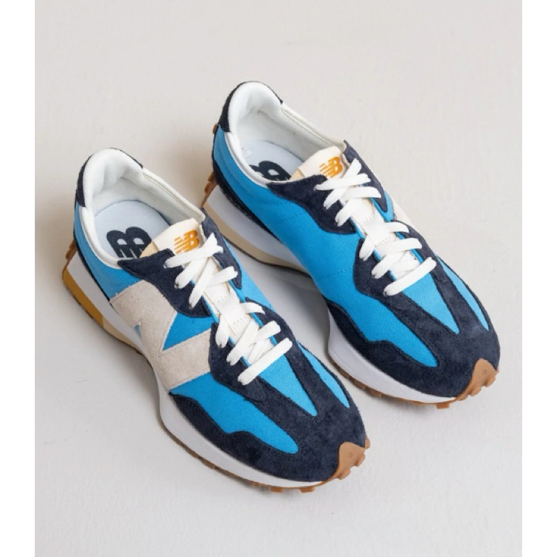 美國【New Balance (NB) 紐巴倫】 327 WS327CPB WS327復古大N休閒運動鞋 US 6.5