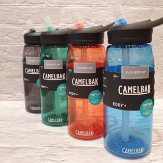 美國 Camelbak eddy+ 1000ml 多水吸管水瓶 吸管水瓶 運動水瓶 贈海綿清潔刷