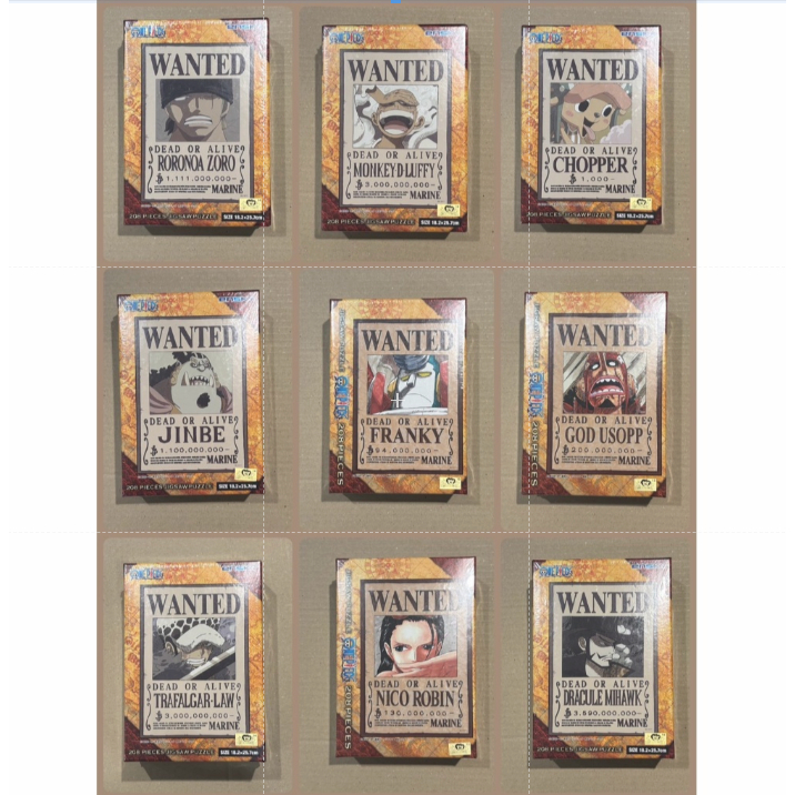 <熊葛> 全新現貨正版 Ensky 海賊王 航海王 魯夫 路飛 索隆 香吉士 娜美 羅賓 喬巴 烏索普 拼圖 208