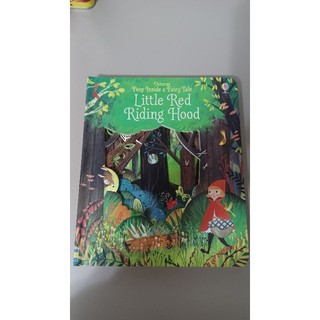 usborne peep inside Little Red Riding Hood小紅帽翻翻書