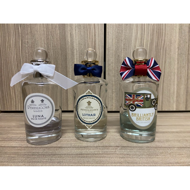 Penhaligon's 潘海利根 月亮女神 luna 運茶船 lothair 閃耀英倫 餘量