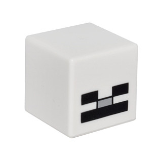 磚家 LEGO 樂高 人偶 Minecraft 創世神 骷髏人 單售頭 19729pb004