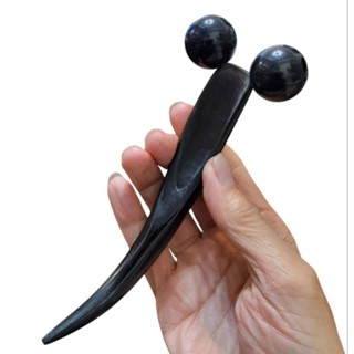 【佳樺🇹🇼牛角棒】天然牛角滾輪按摩器(CHC7) /牛角製品按摩器 / 臉部按摩 穴道按摩器 /各式按摩刮痧批發