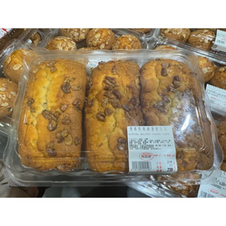 好市多新品香蕉核桃磅蛋糕3入