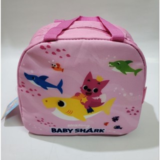 【便宜賣】全新現貨 正版授權 pinkfong 鯊魚寶寶 BABY SHARK 方型便當袋 保溫保冰袋 收納袋 提袋