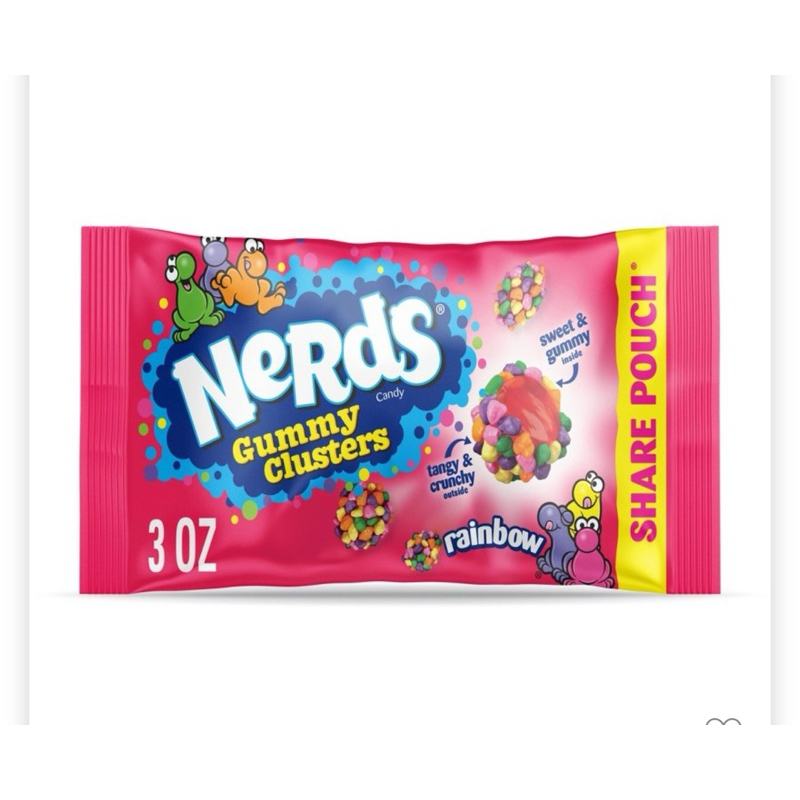 Nerds 軟糖裹著小碎糖
