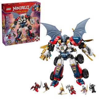 <積木總動員> LEGO 樂高 71834 旋風忍者系列 Ninjago 冰忍的終極合體機械人 1187PCS
