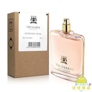 【代理商公司貨】 Trussardi Delicate Rose 楚沙迪 玫瑰 女性淡香水 100ml 有 TESTER
