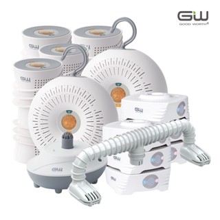 【GW 水玻璃】 最新一代MIT新款多功能分離式無線除濕器-九件組 除濕機 除濕器