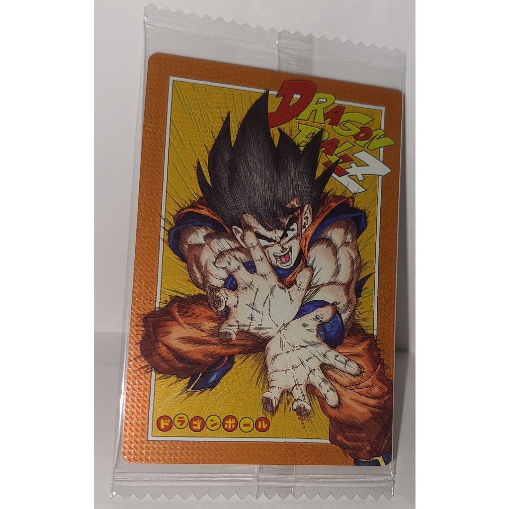 七龍珠 Dragonball 日版 萬代 威化餅卡 非萬變卡 風雲 閃卡 4-29 CR (全新未拆封) 請看商品說明